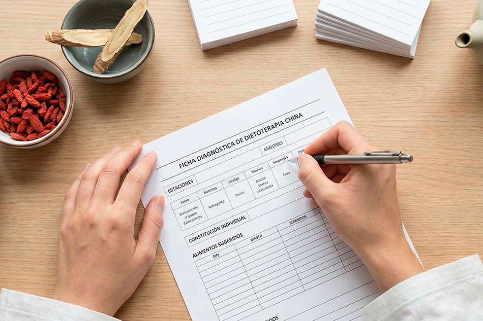 Man lying down in a clinic and having an acupuncture treatment on his ear